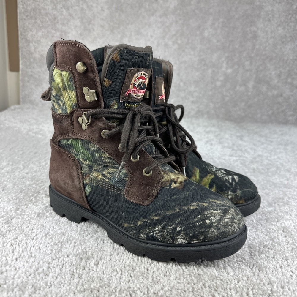 Brahma‎ Boots Mens 8 Brown Thinsulate Waterproof Camouflage Hunter 400 Gram